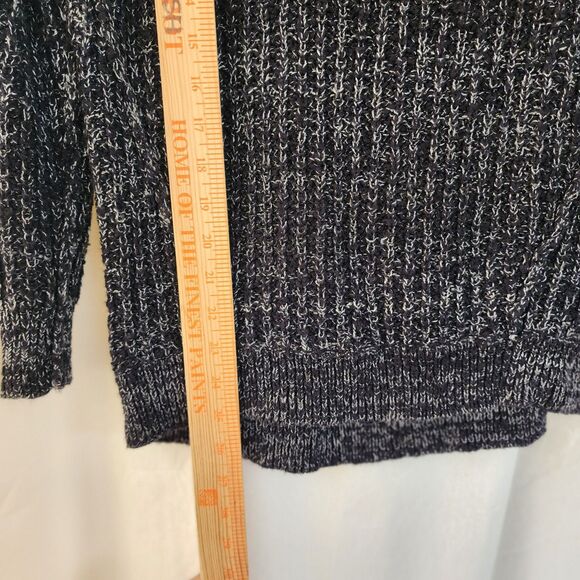Free People Slouchy Sweater Size XS  Oversized Grunge, Rockabilly Boho, Gray - Picture 5 of 7